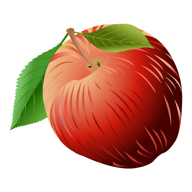 Apple fruit vector