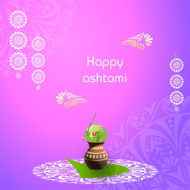 Happy Ashtami wish