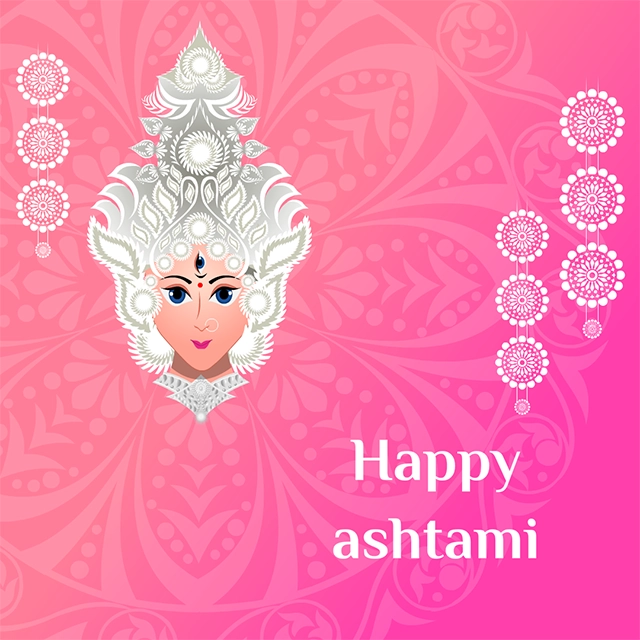 Happy Ashtami wish