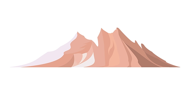 Cliff mountain vector