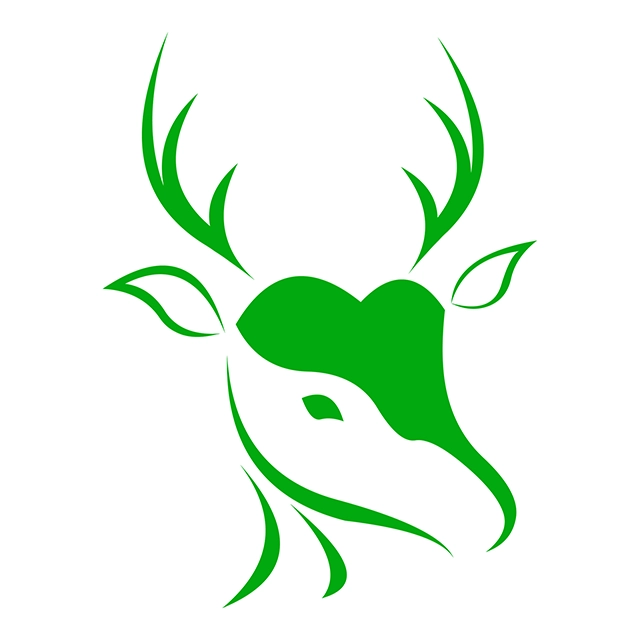 Deer logo icon vector