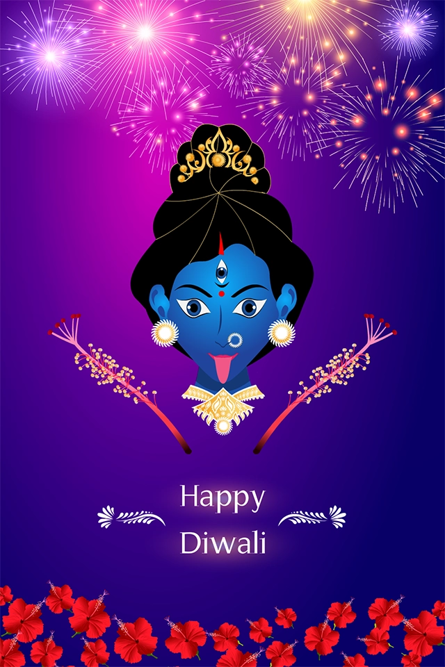 Happy Diwali Kali Puja wish