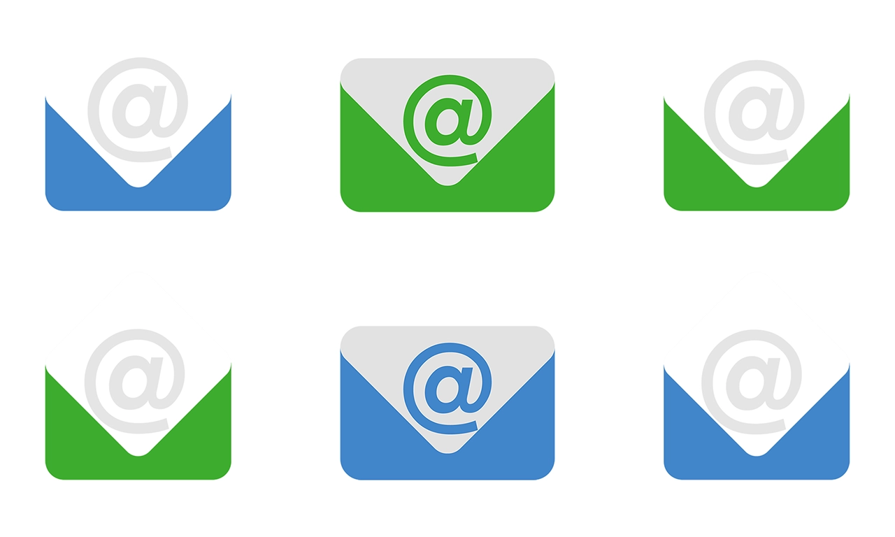 Email icon logo vector