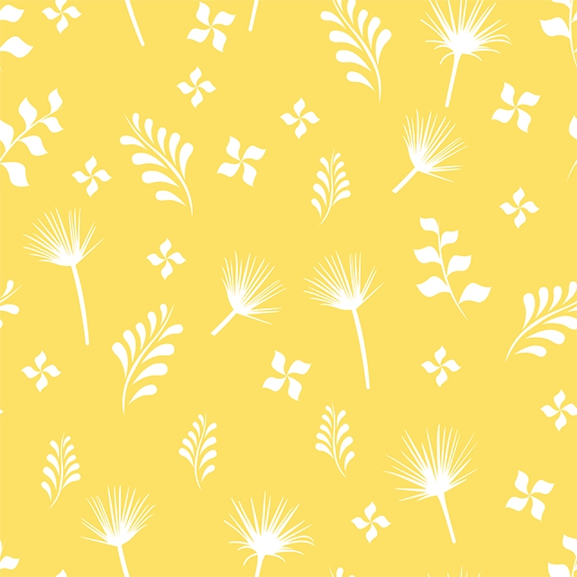 Floral pattern design background vector