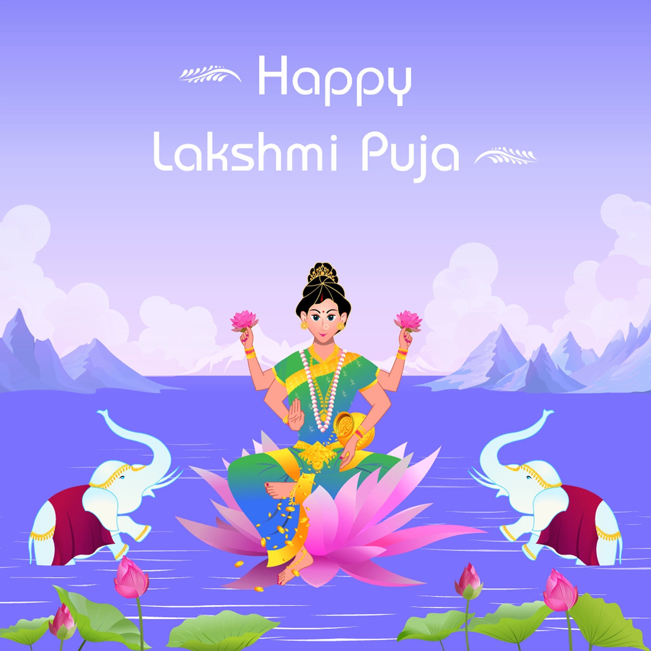 Goddess Lakshmi Puja wish