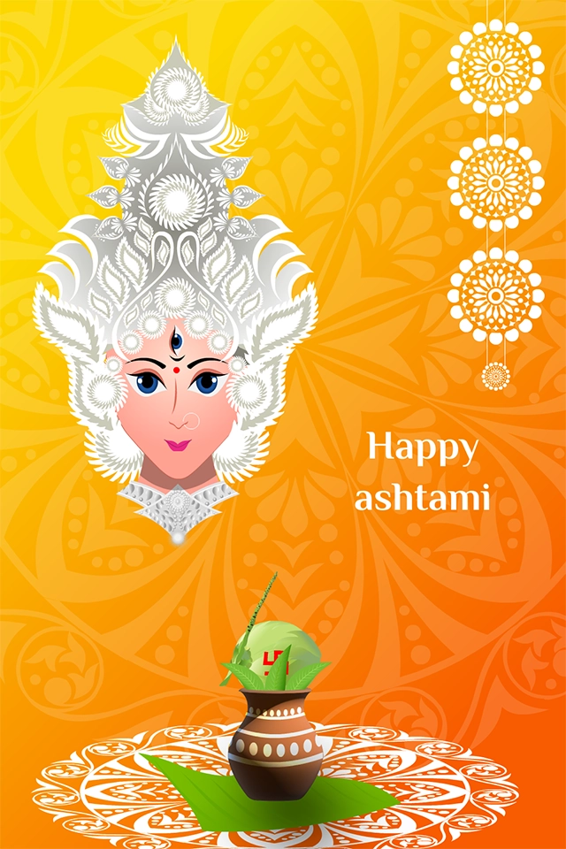 Happy Ashtami wish