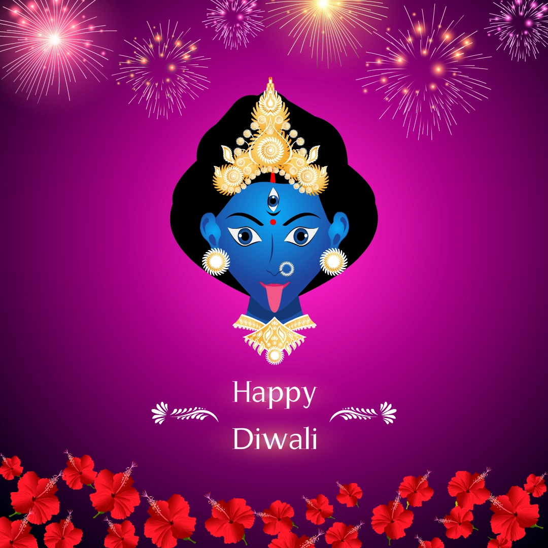 Happy Diwali, Happy Kali Puja wish