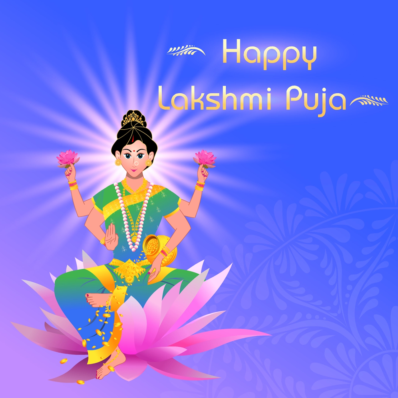 Lakshmi Puja wish