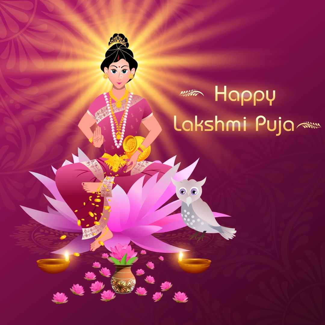 Happy Lakshmi Puja wish