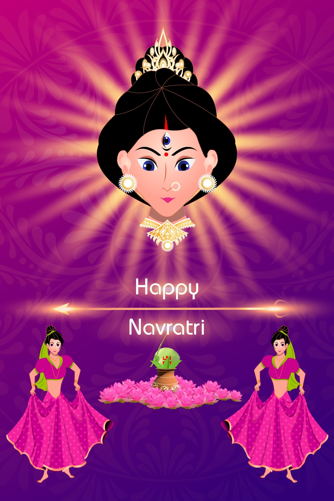 Happy Navratri wish