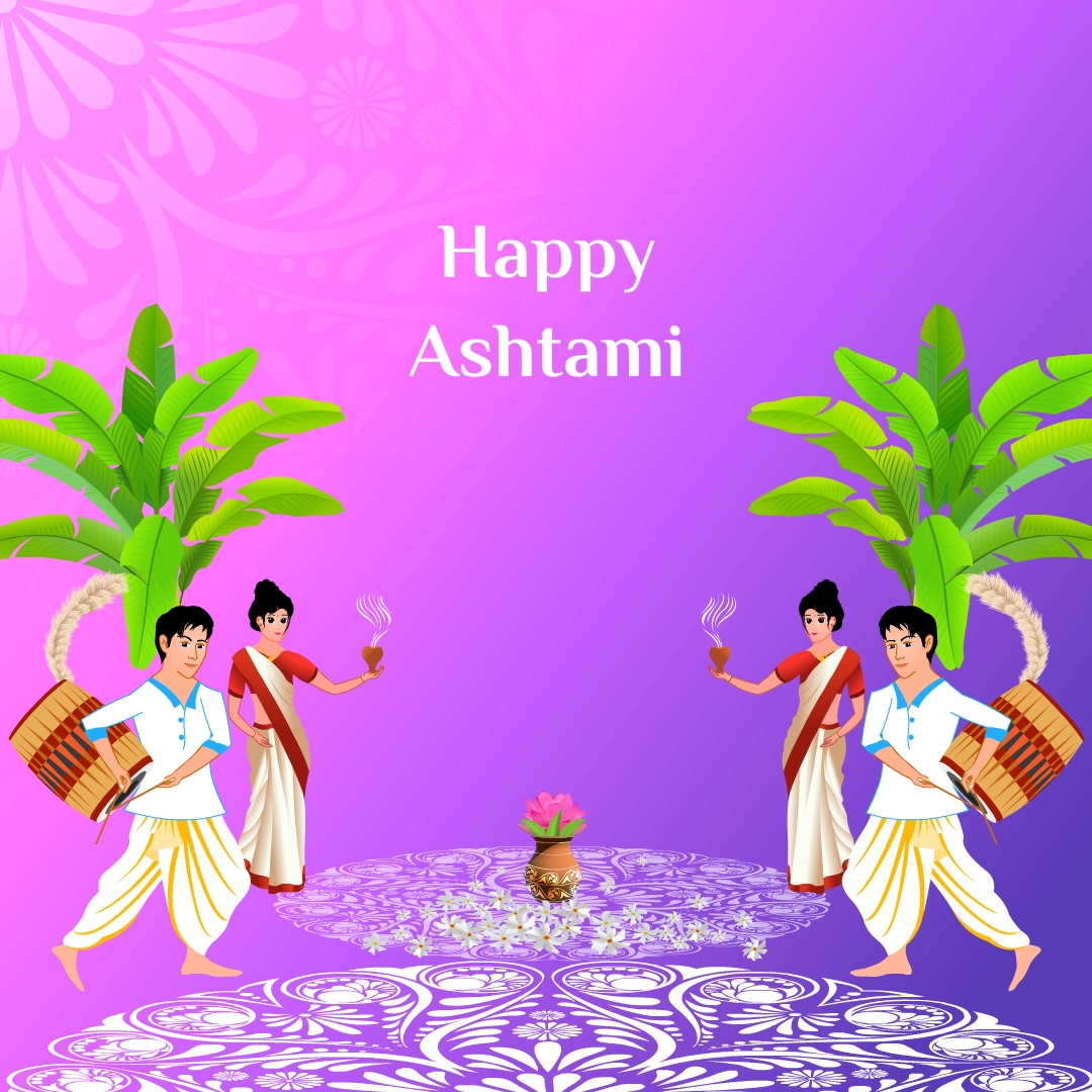 Happy Ashtami wish